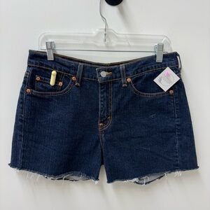 Vintage 2006 Levi's Dark Blue Jean Shorts